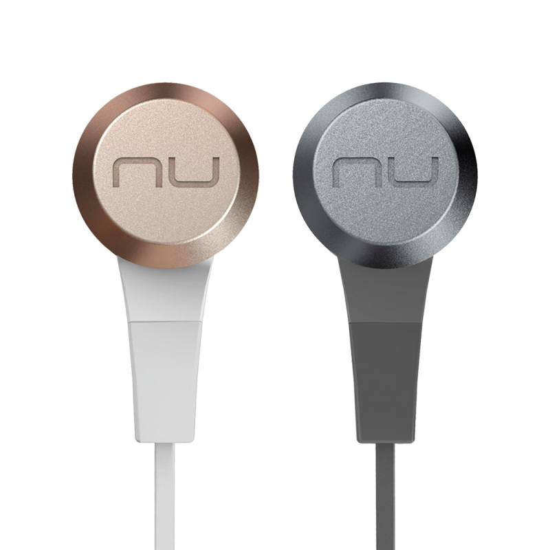 Nuforce be6i入耳式无线运动蓝牙耳机防水降噪耳麦苹果安卓通用 灰色