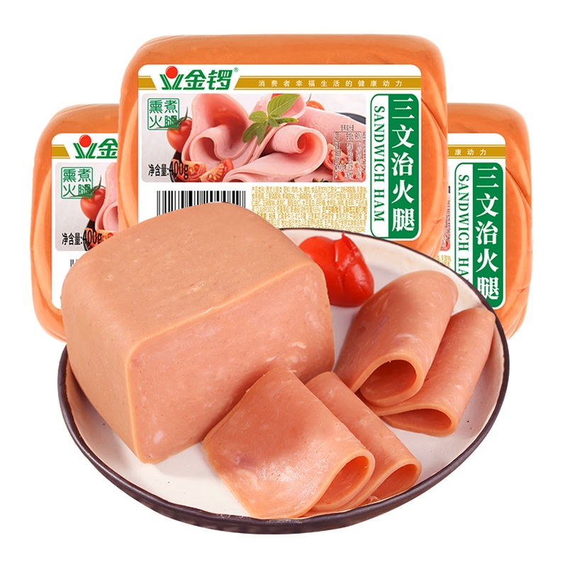 jing三文治火腿400g/个高清大图
