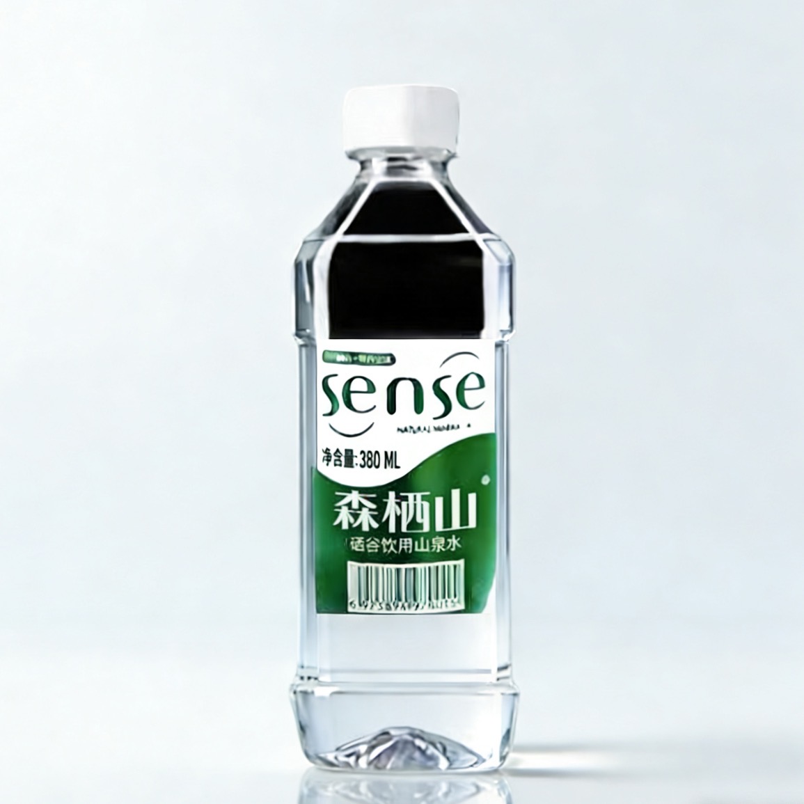 森栖山泉水天然山泉水 矿泉水 380ml*24瓶/箱高清大图