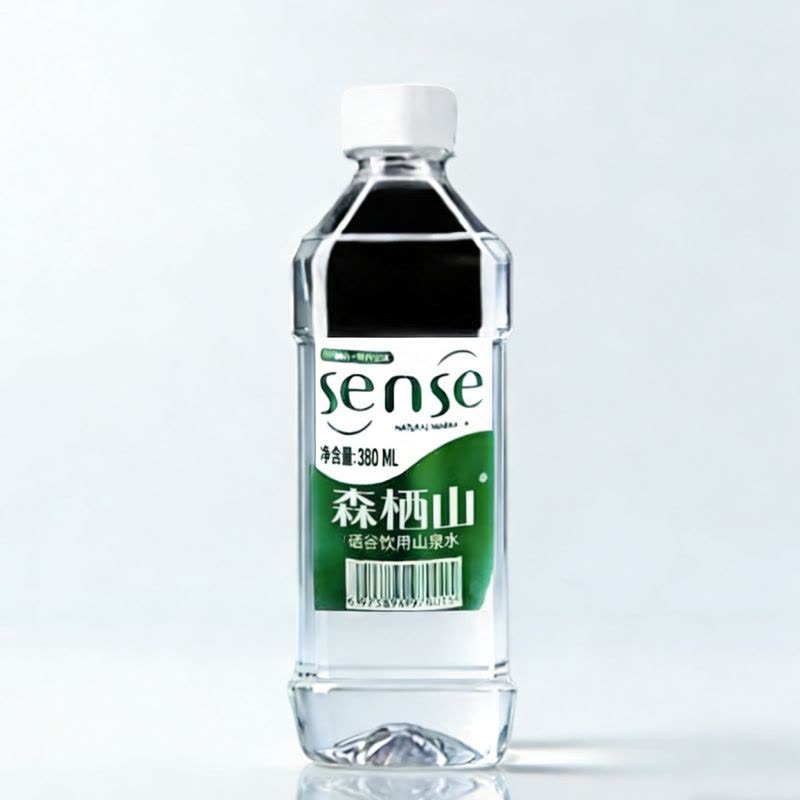 森栖山泉水天然山泉水 矿泉水 380ml*24瓶/箱图片