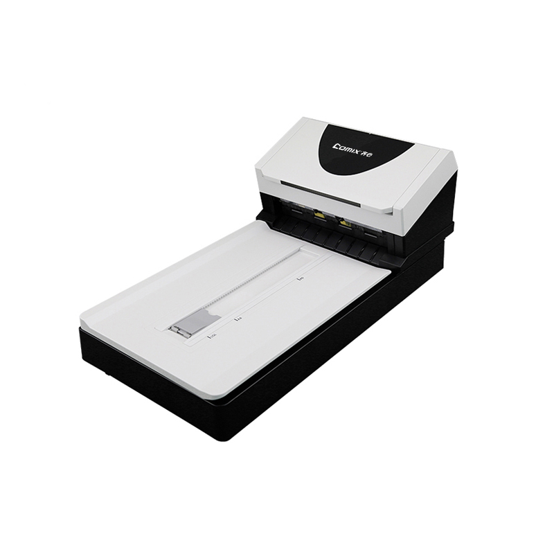 齐心(COMIX)QX3066国产扫描仪 平板+馈纸式双平台办公文档扫描A4幅面60ppm/120ipm高清大图