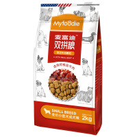 麦富迪牛肉双拼粮2kg狗粮泰迪比熊博美贵宾小型犬成犬通用型
