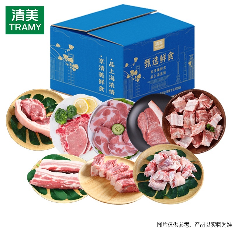 清美精选猪肉398型3320g