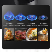 华帝百得(BEST) QE03燃气灶 钢化玻璃聚能直火灶 台嵌两用 嵌入式单眼灶具(天然气)