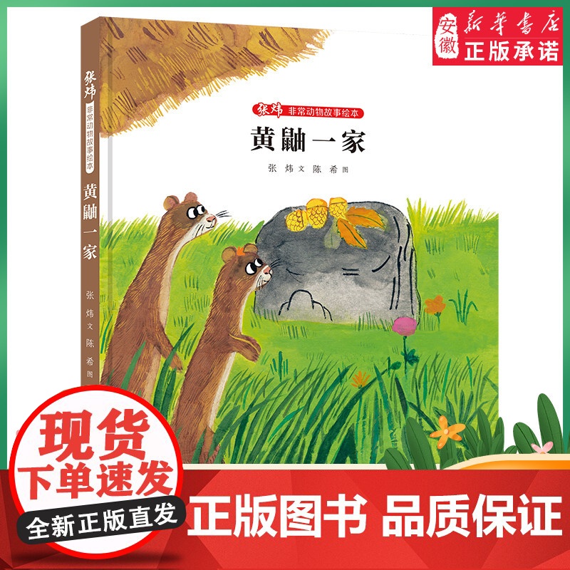 非常动物故事绘本·黄鼬一家 张炜 文 李尧 图 儿童文学 2022暑假读一本好书精选 中小学生课外阅读书籍 安徽少年儿童高清大图