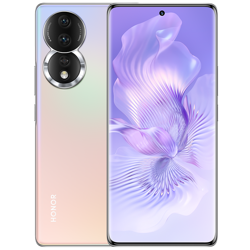 荣耀(honor) 荣耀80 12GB+256GB 粉映晨辉5G全网通版 1.6亿像素超清主摄 AI Vlog视频大师 Magic OS 7.0系统 移动联通电信全网通智能5G手机