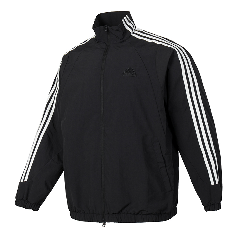 Adidas阿迪达斯男装新款运动服立领夹克梭织外套JI6646 ZP高清大图