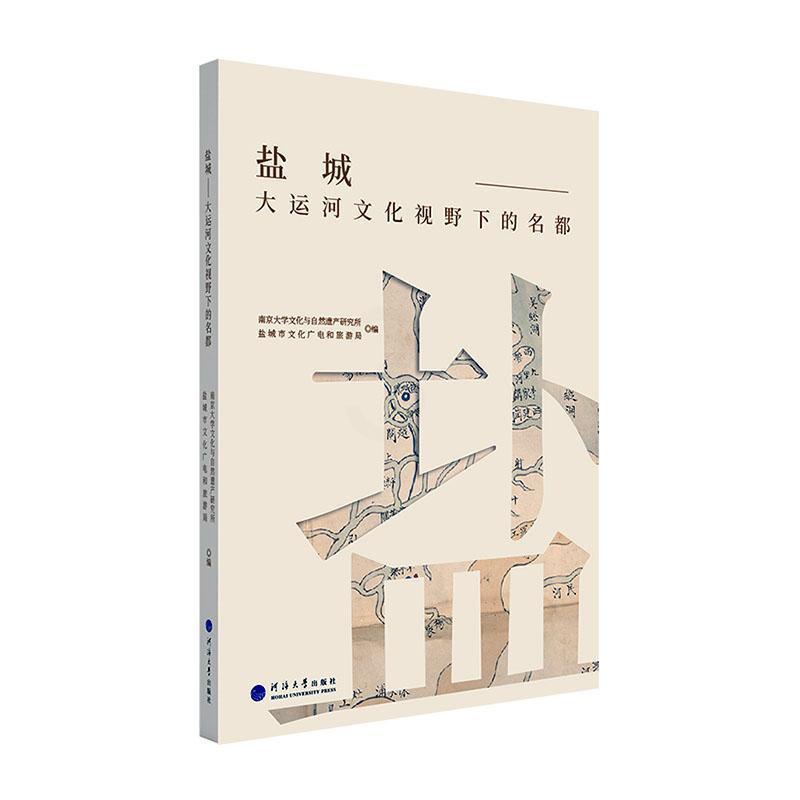[正版]盐城:大运河文化视野下的名都南京大学文化与自然遗产研究所 旅游地图书籍高清大图