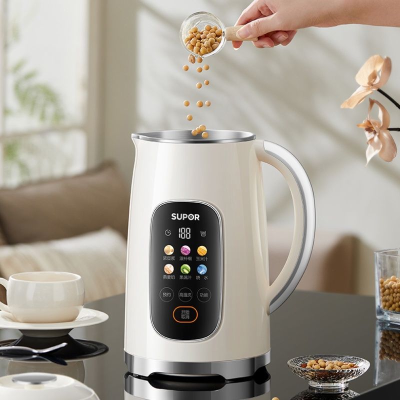 苏泊尔多功能破壁豆浆机 DJ12B-P91 一键操作免清洗高效研磨设计高清大图