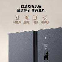 小米米家冰箱610L对开门双开门风冷无霜一级变频银离子抗菌净味大容量家用以旧换新BCD-610WMSA