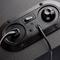 漫步者(EDIFIER) R101V 2.1声道多媒体音箱 黑色 电脑音箱 木质