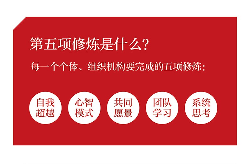 [正版]新版第五项修炼 学习型组织的艺术与实践 彼得圣吉 著 终身学习的概念提出者 书店书籍高清大图