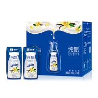 蒙牛 纯甄 酸牛奶 香草味200g*16盒