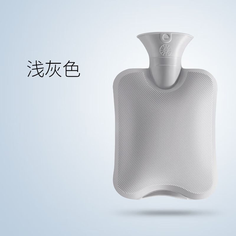 京京日上JingJingRS 热水袋注水热敷暖肚子暖水袋随身暖手宝暖手袋可爱马卡蓝 2000ml高清大图