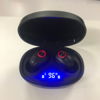 AEITTO T12真无线蓝牙耳机TWS 游戏音乐运动入耳式 适用于苹果/华为/荣耀/oppo/vivo/小米 黑色