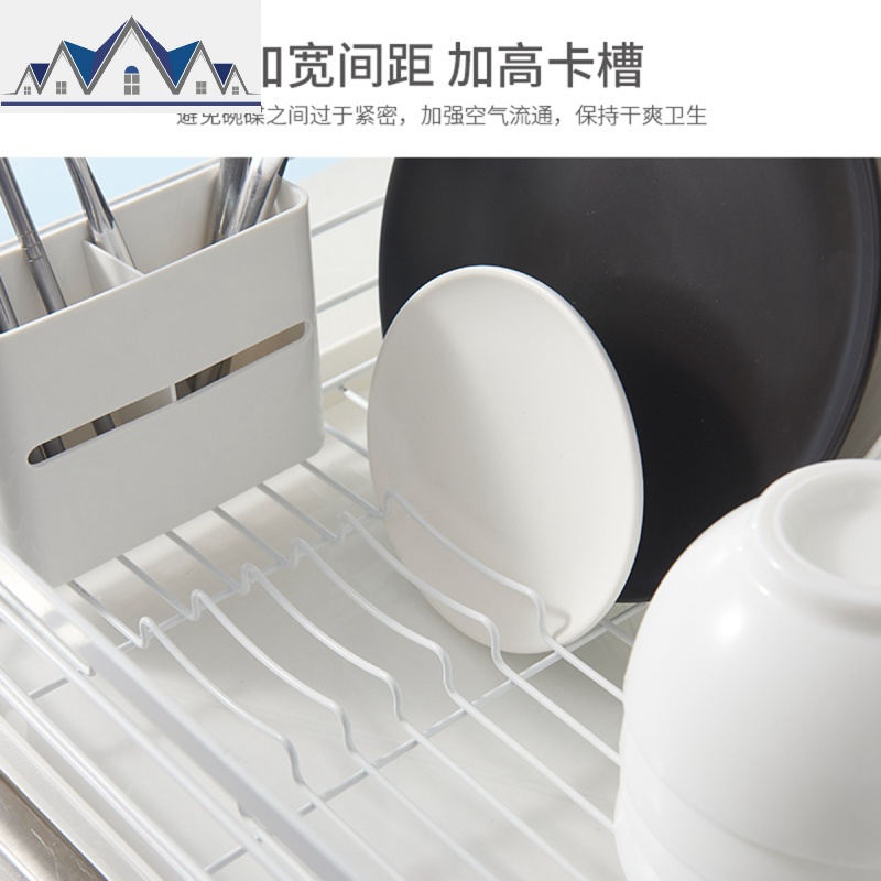 厨房碗架水置物架碗碟架刀架沥水架家用厨房收纳架碗筷滤水架 三维工匠高清大图