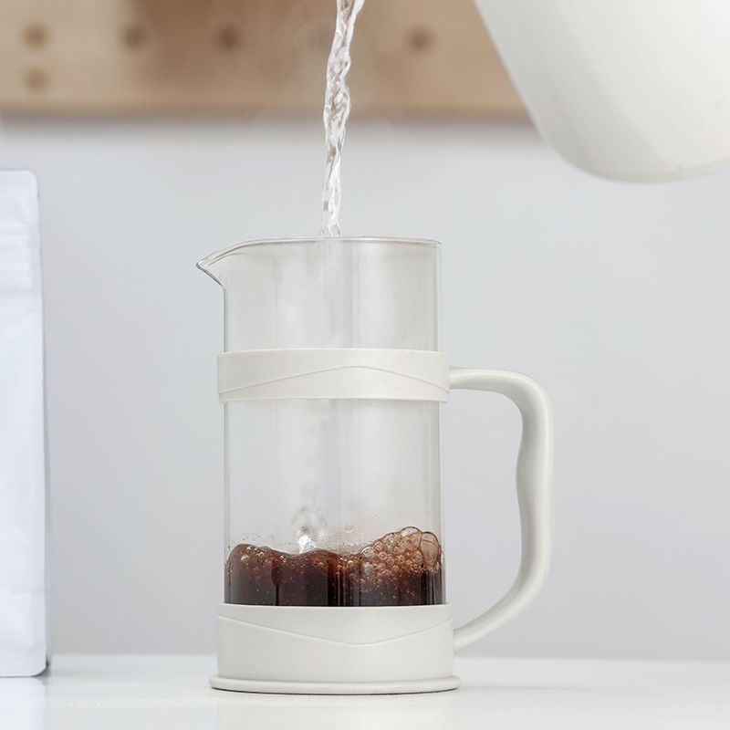 小号(350ml) 日本咖啡手冲壶家用煮咖啡过滤式器具冲茶器套装咖啡过滤杯法压壶