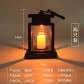 苏宁放心购太阳能装饰灯户外庭院阳台花园布置别墅景观创意露台家用防水挂灯 默认尺寸 别墅太阳能蜡烛灯【两只装】