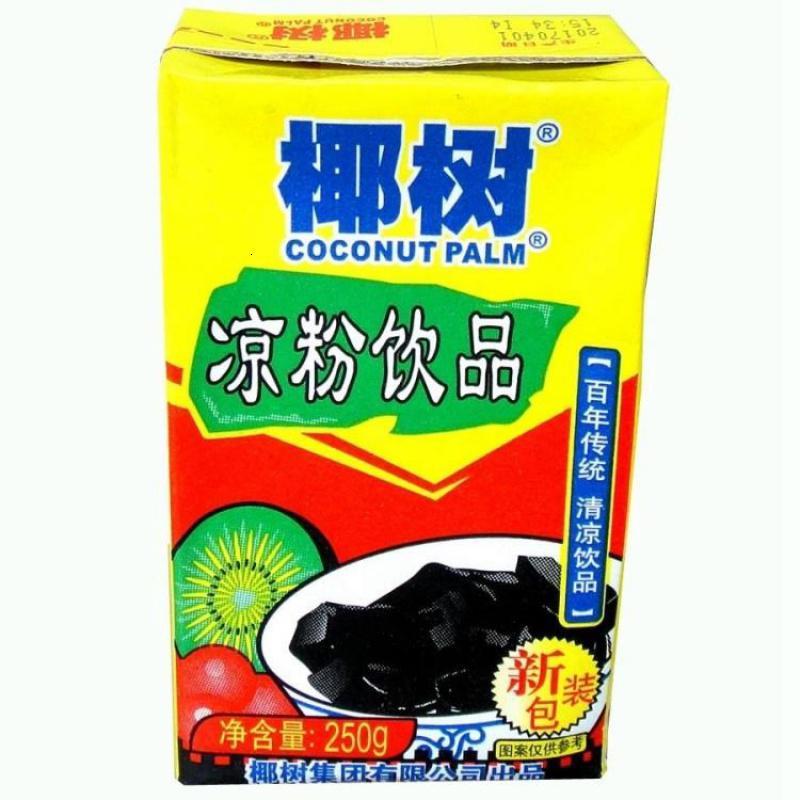 椰树凉粉饮品