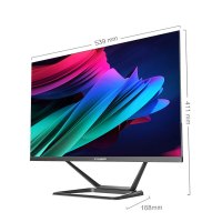 攀升 P21 PLUS 23.8寸大屏超薄一体机 （八代4核J4105 4G 240GSSD 双频WiFi 无线键鼠 3年保修） 台式电脑一体机家用 办公台式机一体电脑主机组装整机