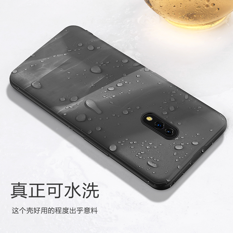 oppok3手机壳磨砂黑色软壳oppok3外壳防摔PCGM00软硅胶k三全包边保护套PCGMoo男女潮时尚个性创意opk高清大图