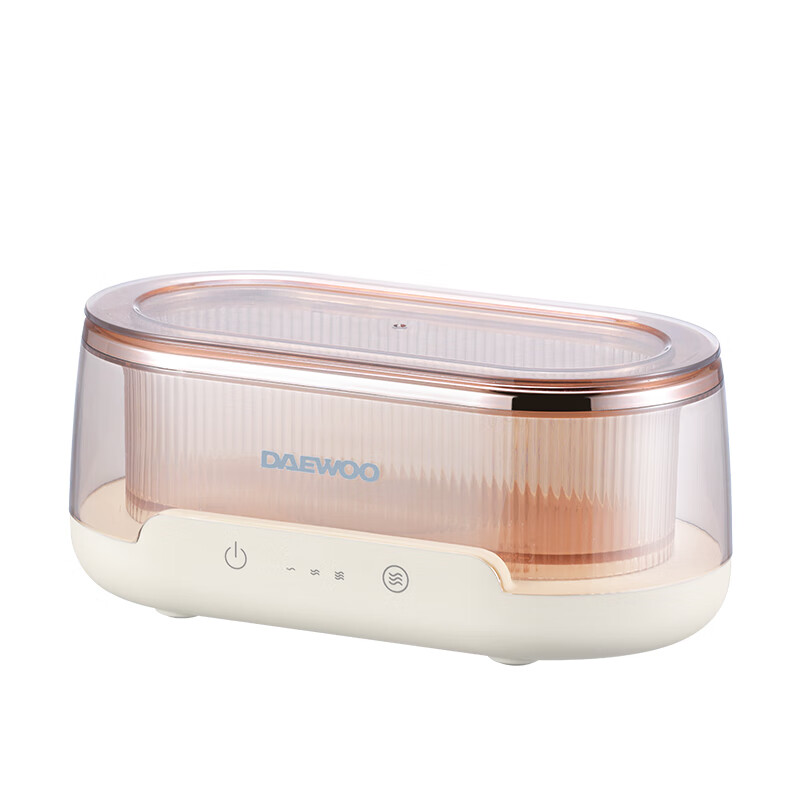 大宇(DAEWOO)超声波清洗机眼镜首饰便携式全自动清洗机DYQX-CS24 富士白(彩邮外!高清大图