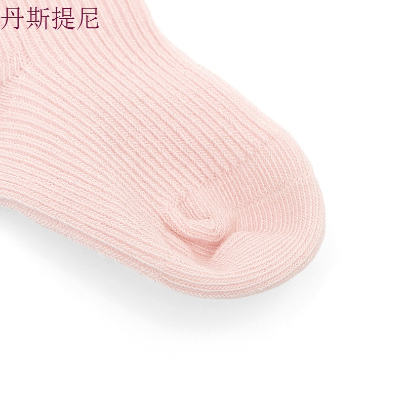 春秋季婴儿袜子松口宝宝袜0-3-6-12个月新生儿袜子纯棉可爱童袜