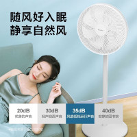 格力(GREE)电风扇落地扇7叶台地两用电风扇落地家用风扇卧室电扇宿舍摇头轻音低噪风扇 FD-3515Bh7 遥控款