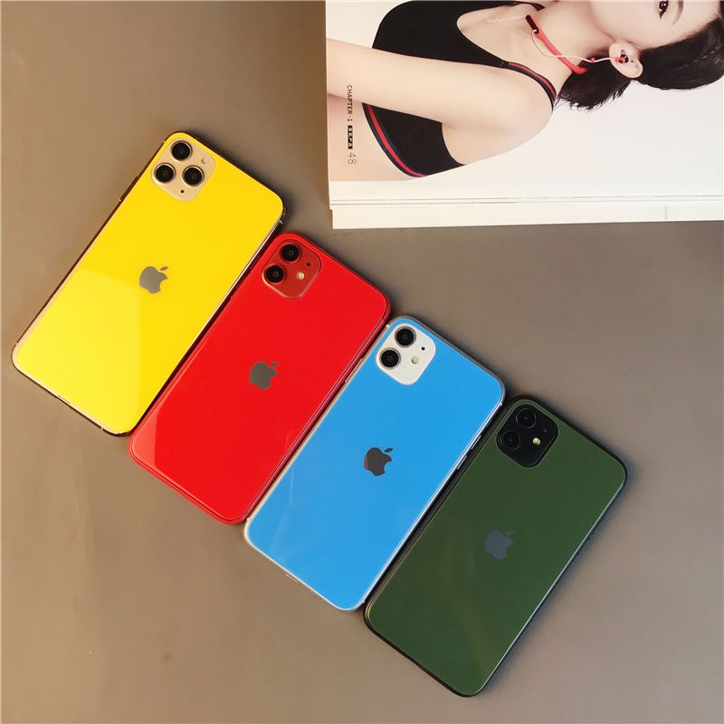 iphone11后钢化膜手机背膜11promax改色后膜玻璃保护膜彩色膜