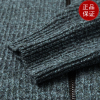 免费退换 2026春秋加厚羊绒帽衫男开衫拉链口袋毛衣连帽针织衫卫衣带帽男装山羊绒不褪色保暖舒适全羊毛打底衫针织套头毛衣