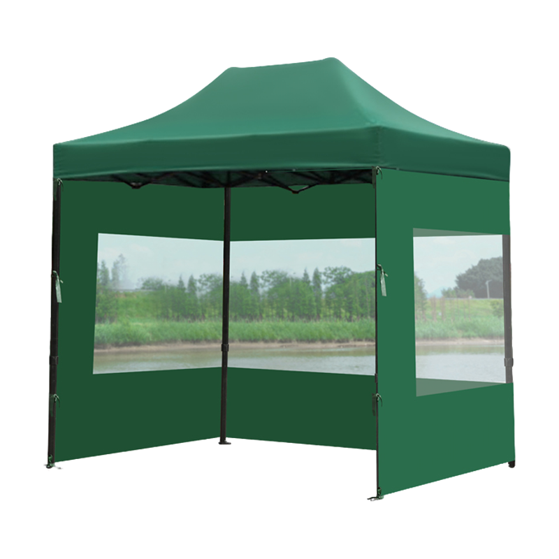 劲脉 户外防雨帐篷 六棱墨绿-3*6*2.1M 顶高清大图