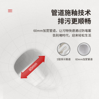 正山 陶瓷马桶连体式节水坐便器喷射虹吸式排污舒洁釉面坐便器地排马桶