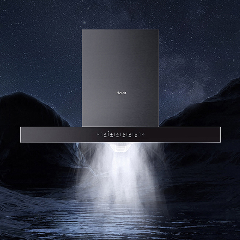 海尔haier顶吸欧式油烟机21立方飓风大吸力免拆高频自清洗家用烟机et