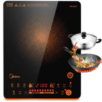 美的 C21-WH2126电磁炉家用智能正品超薄特价触摸匀火滑控