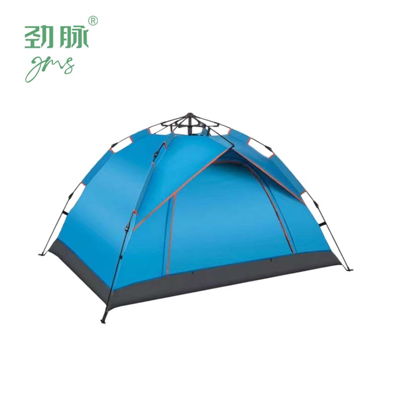 劲脉 露营防晒帐篷 速开蓝色-200*120*110CM 顶高清大图