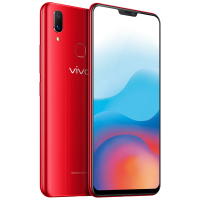 [限时直降300]vivoX21 6GB+128GB 宝石红 4G全网通 全面屏 拍照手机