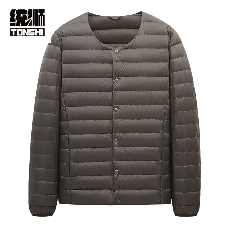 统狮轻便羽绒服 A103 件 咖啡色 L