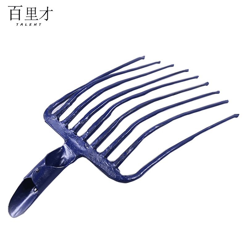 百里才 钢叉九齿叉 把图片