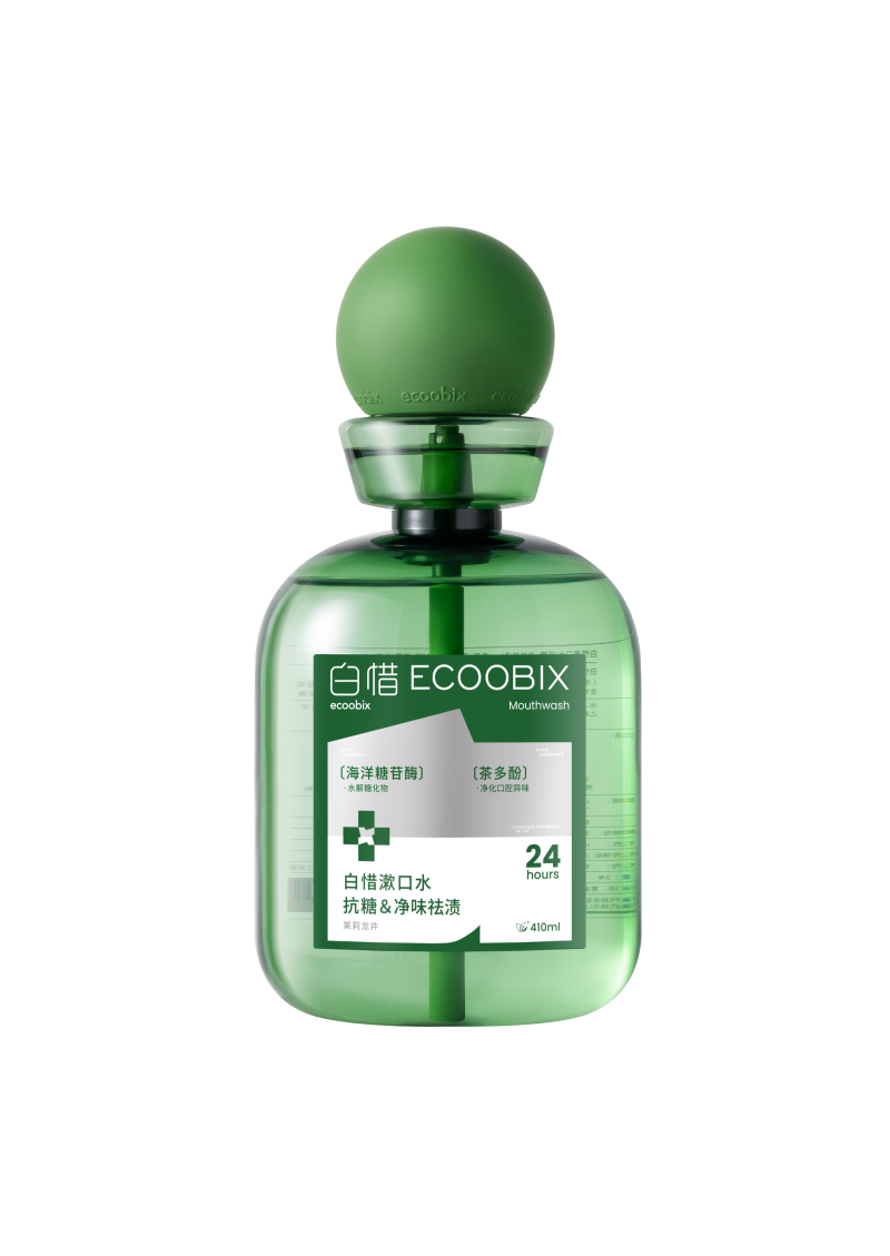 白惜漱口水410ml(茉莉龙井)
