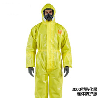 安思尔微护佳3000连体防护服防化服防酸碱防尘防液体喷溅实验室工作服 3000连体服（单位：套）