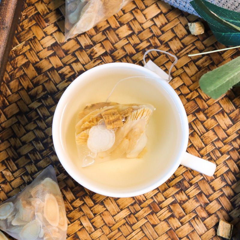 谯韵堂 元气四宝茶 黄芪麦冬西洋参党参 100g/盒高清大图