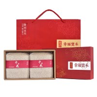 陇间柒月 富硒大米2包装组合套装 幸福宝禾A款2kg