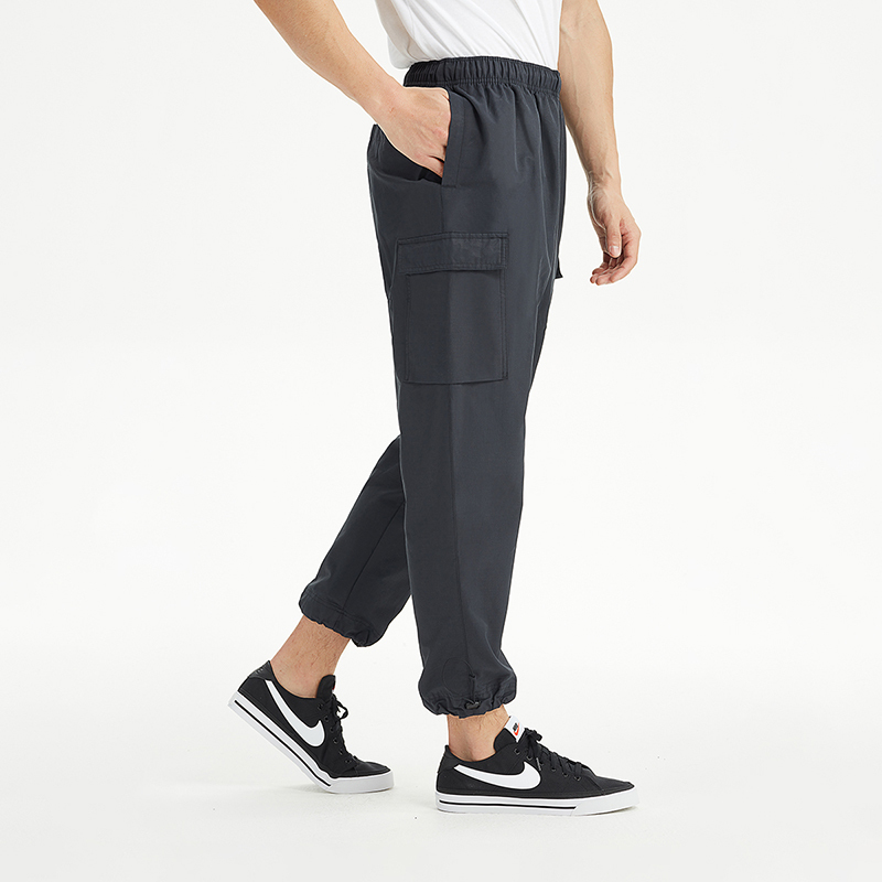 nike耐克春季男裤束脚梭织运动裤宽松工装休闲长裤cu4326010