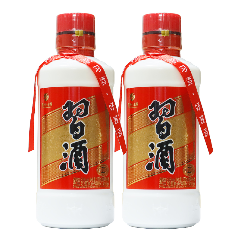 习酒 圆习酒53度200mL*1瓶酱香型白酒光瓶装高清大图