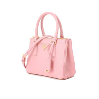 预订 PRADA 普拉达 Galleria 通勤手拎小号 单肩包 手提包 三角LOGO标十字纹皮1BA906