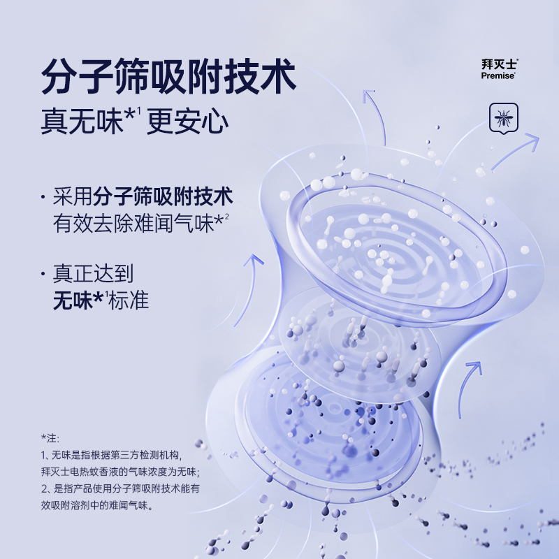 拜灭士 电热蚊香液35ml*3瓶+加热器*1个高清大图