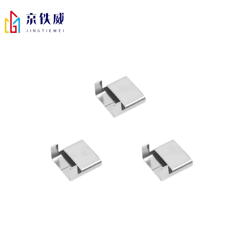 京铁威 不锈钢扎带扣 L型扎扣 26mm/个高清大图
