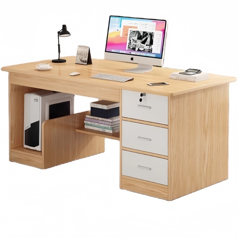 攸形电脑桌1200*500*730mm张高清大图