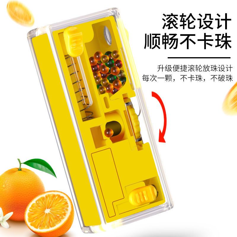 新款爆珠烟安装神器爆珠匣3秒制作DIY薄荷爆珠烟单手爆珠匣爆珠机 混合味 爆珠200颗 买3送1 买5送2