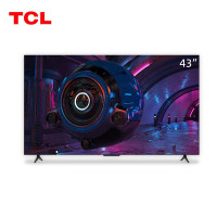 TCL 43G50E 43英寸智能2K电视 全景全面屏 DTS双解码 一键投屏(含底座不含安装和支架)